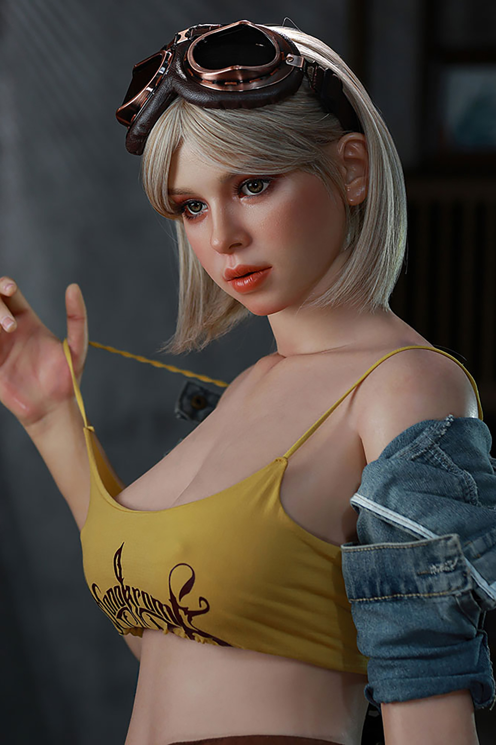 162cm D-Cup Silicone Sex Doll - Pryndelle Top-Quality Silicone Sex Doll, True-to-Life Touch & Delicate Feel