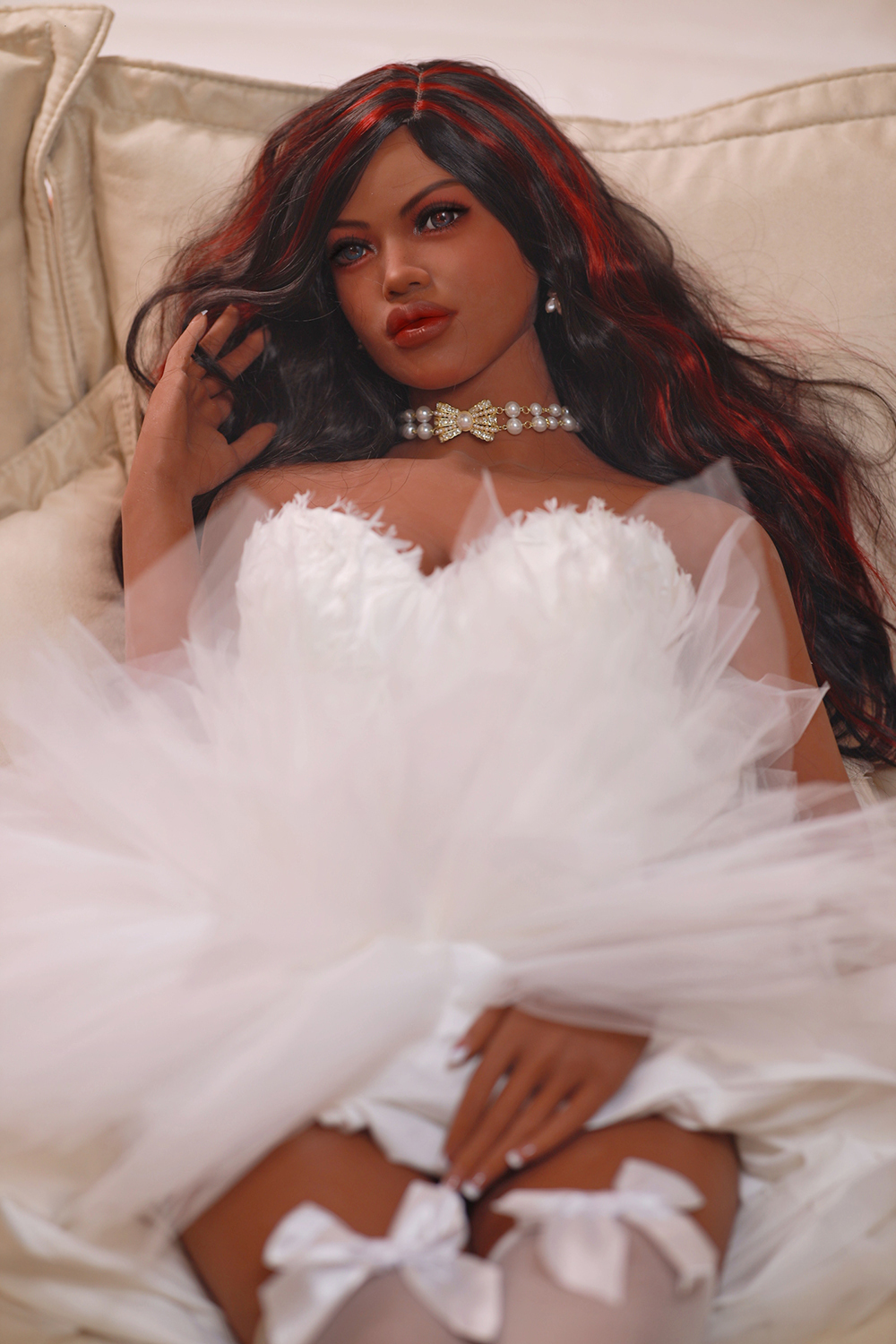 150cm B-Cup TPE Sex Doll - Pranith Ultra-Realistic TPE Sex Doll with Soft Skin Texture