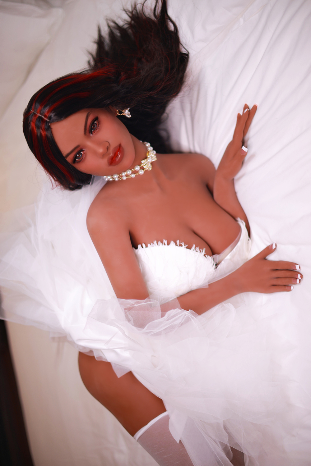 150cm B-Cup TPE Sex Doll - Pranith Ultra-Realistic TPE Sex Doll with Soft Skin Texture