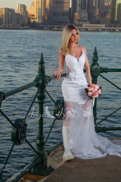 165cm/5.5ft C-Cup Silicone Sex Doll - Olivia-DollsLover Official Store