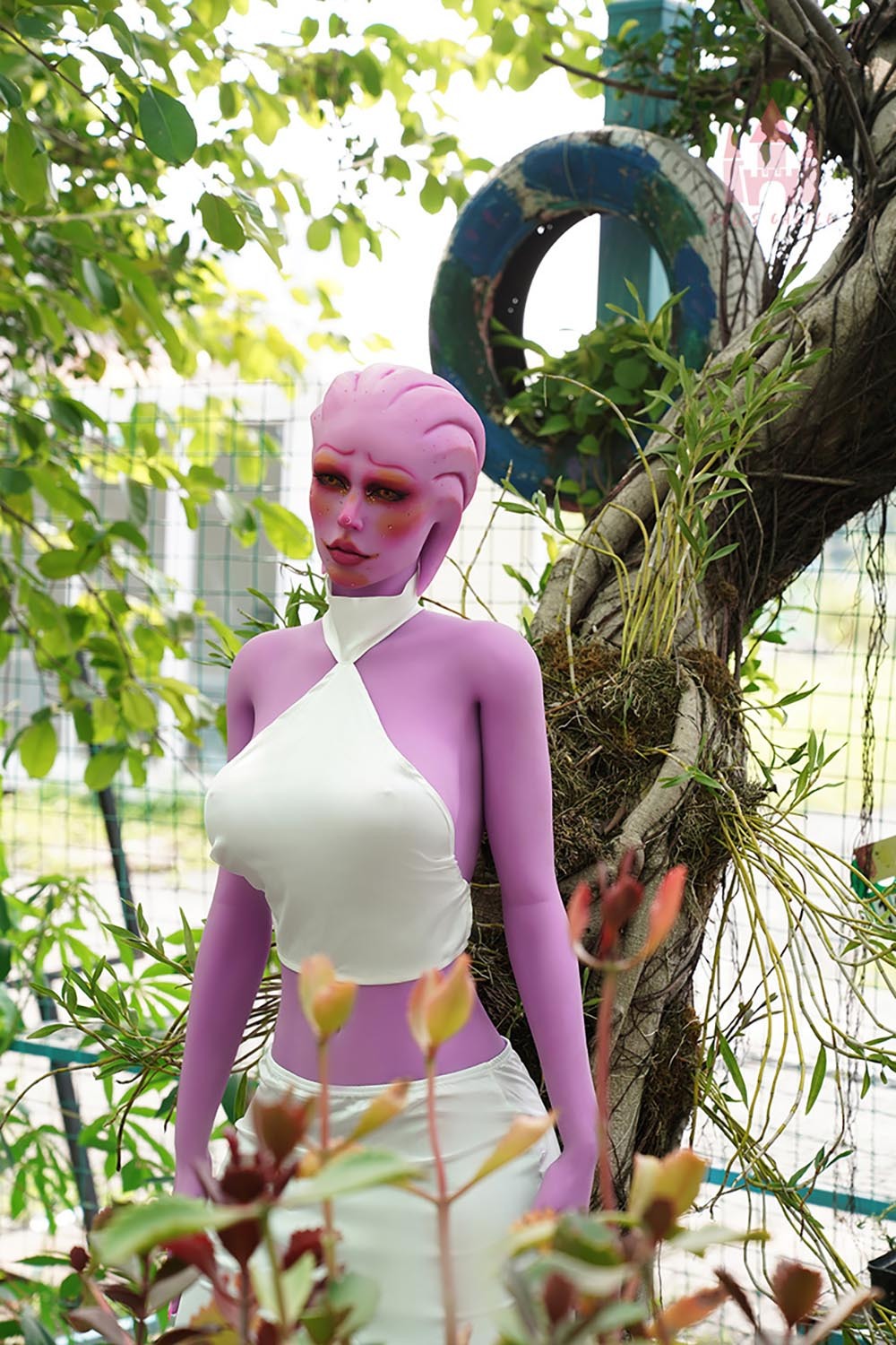 170cm E-Cup TPE Sex Doll - Faerelle Mature Alien Look TPE Doll, Curvy Figure & Life-Size Design
