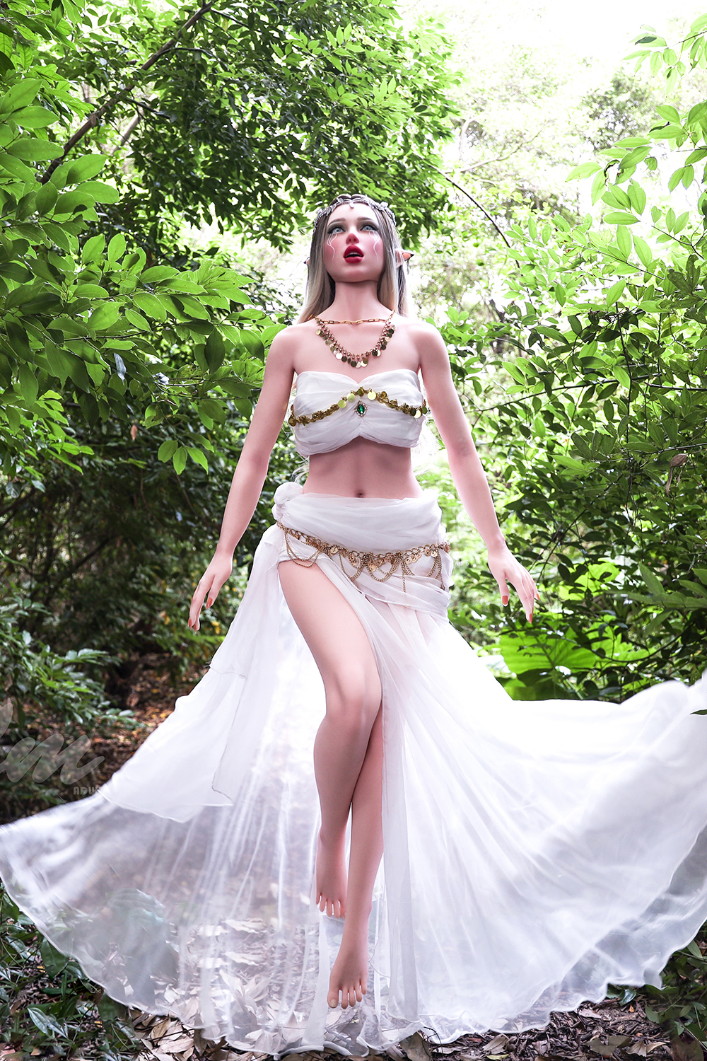 157cm C-Cup Silicone Sex Doll - Luxanna Elf Sex Doll | Mystical Silicone Fantasy Companion with Pointed Ears