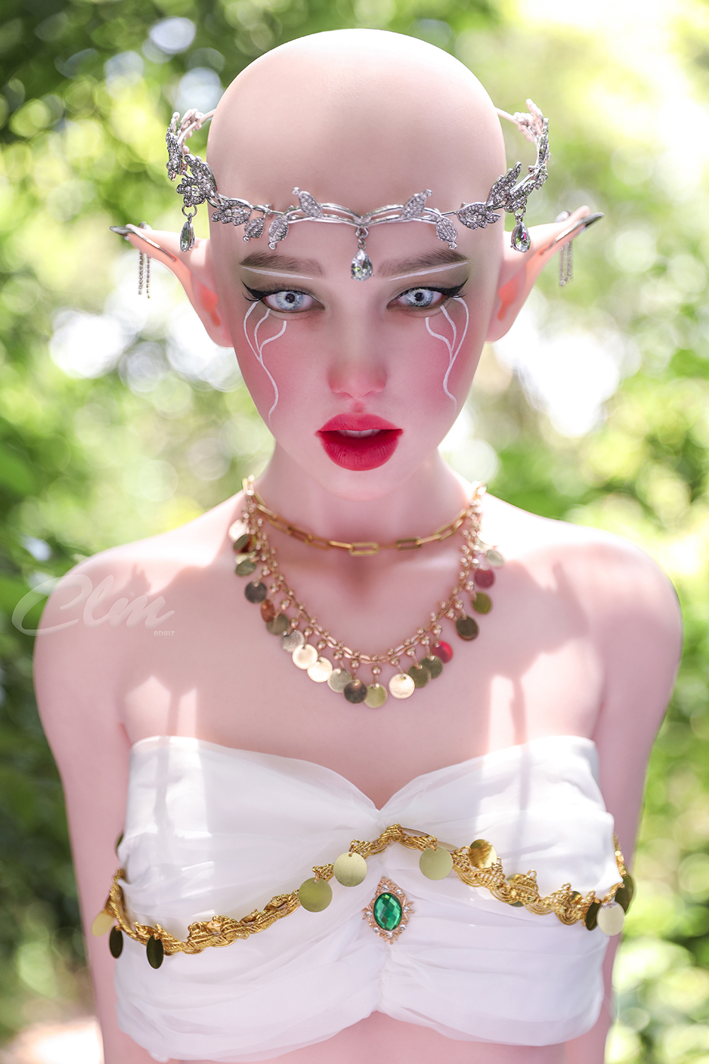 157cm C-Cup Silicone Sex Doll - Luxanna Elf Sex Doll | Mystical Silicone Fantasy Companion with Pointed Ears