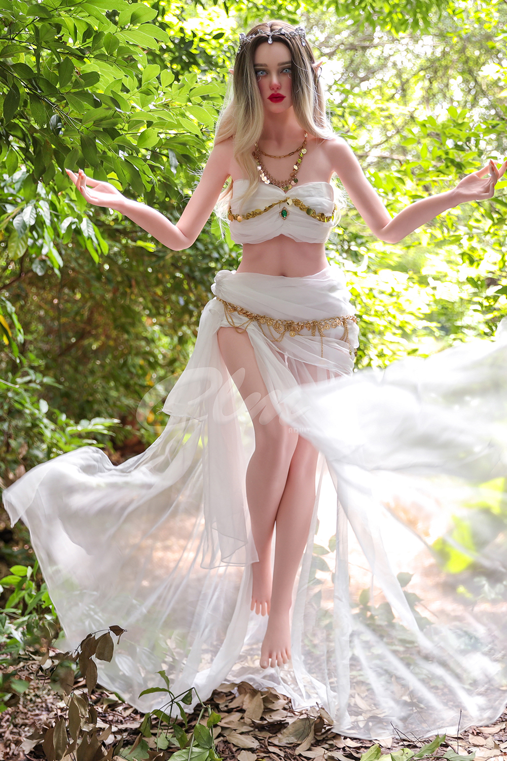 157cm C-Cup Silicone Sex Doll - Luxanna Elf Sex Doll | Mystical Silicone Fantasy Companion with Pointed Ears