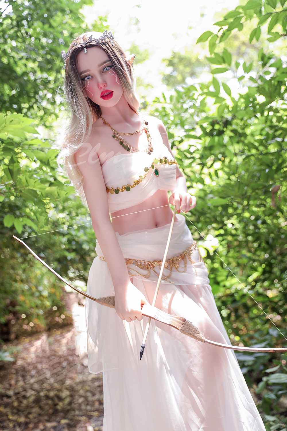 157cm C-Cup Silicone Sex Doll - Luxanna Elf Sex Doll | Mystical Silicone Fantasy Companion with Pointed Ears