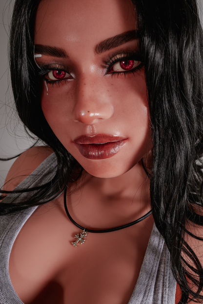 154cm E-Cup Silicone Head Sex Doll - Kaela Drax-DollsLover Official Store