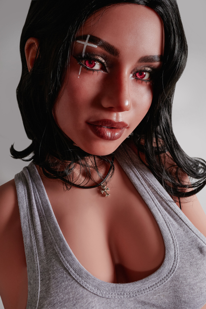 154cm E-Cup Silicone Head Sex Doll - Kaela Drax-DollsLover Official Store