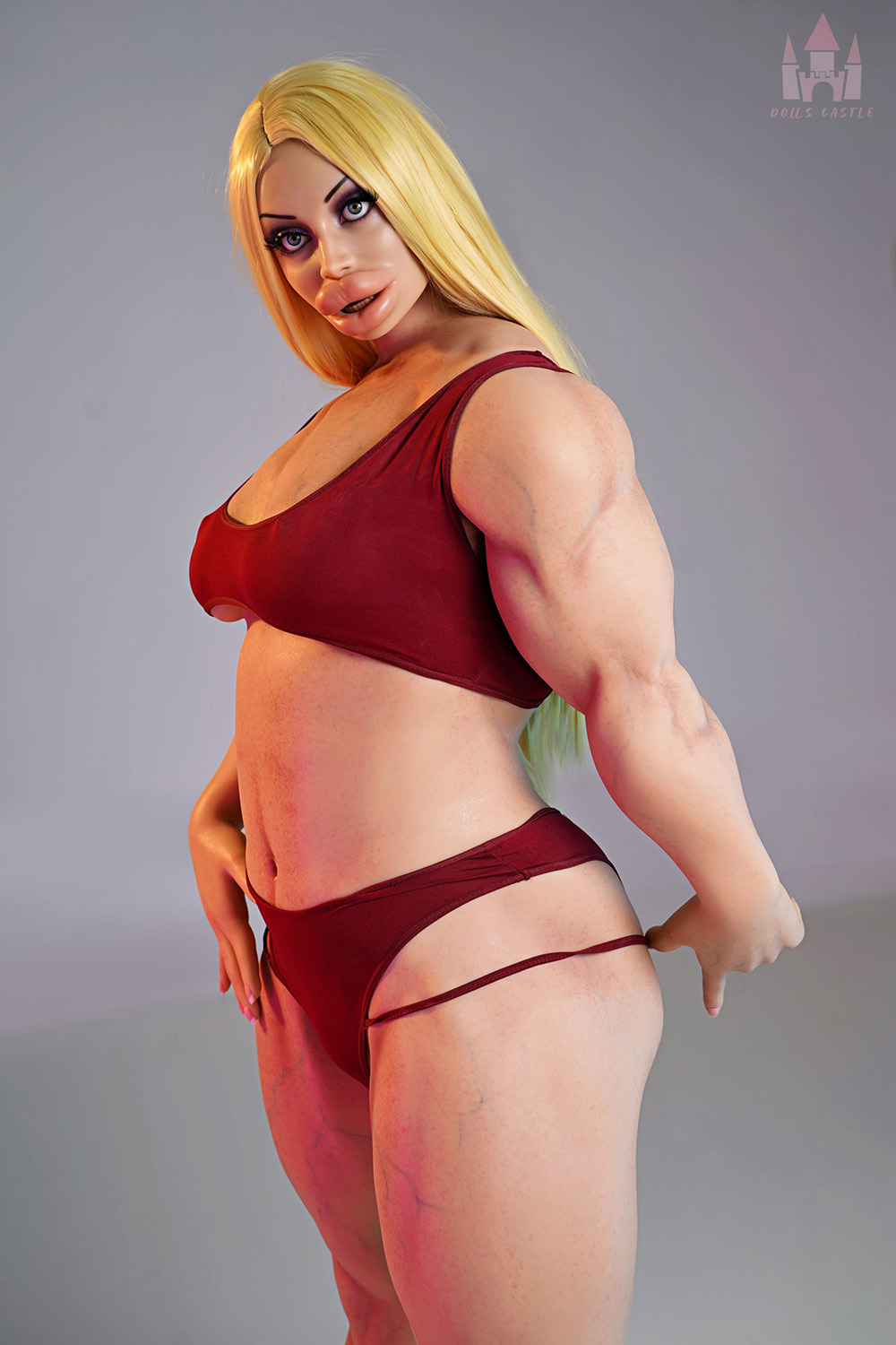 160cm B-Cup Shemale Silicone Sex Doll - Marovelle Western Face Trans Doll – Busty Silicone Body