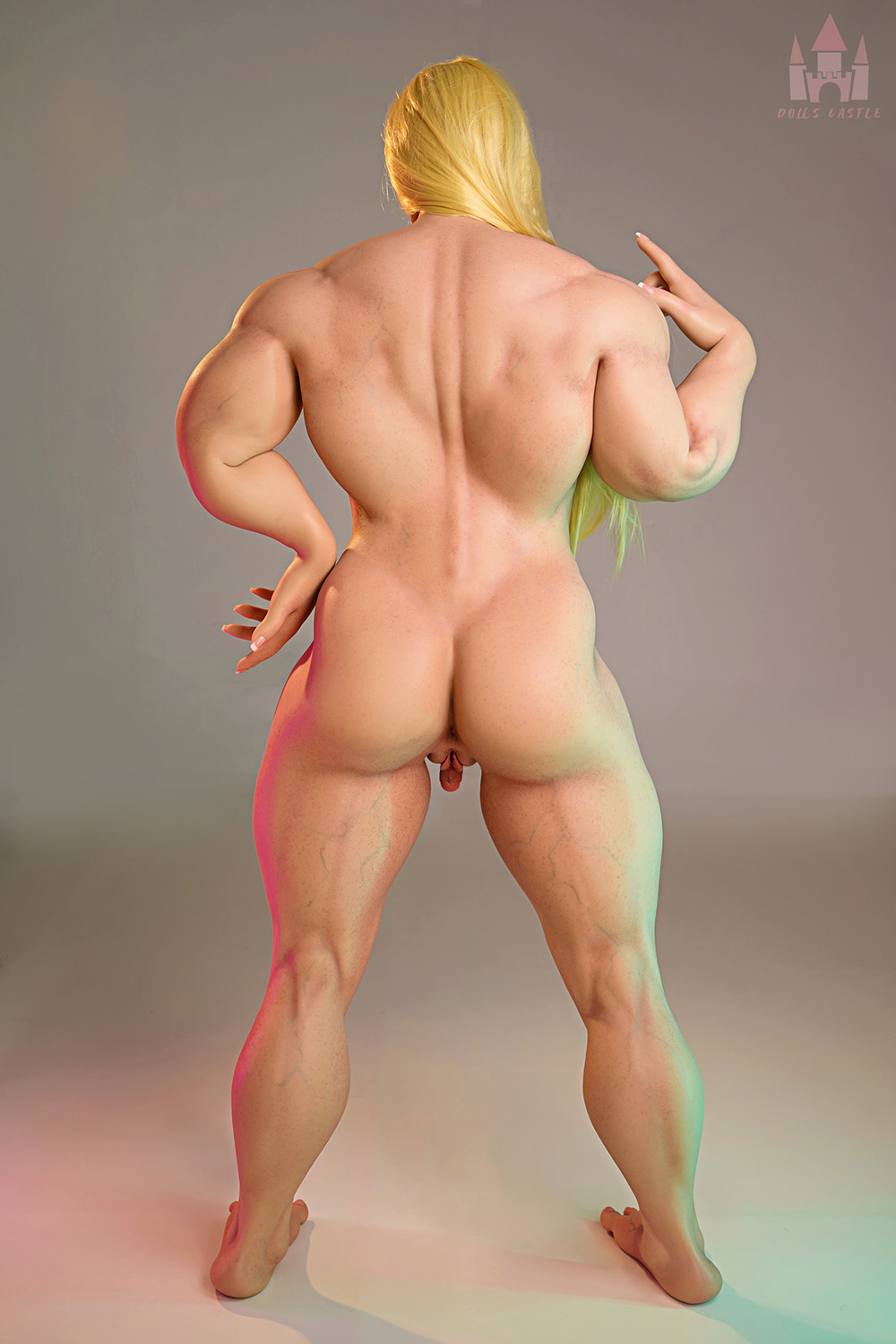 160cm B-Cup Shemale Silicone Sex Doll - Marovelle Western Face Trans Doll – Busty Silicone Body