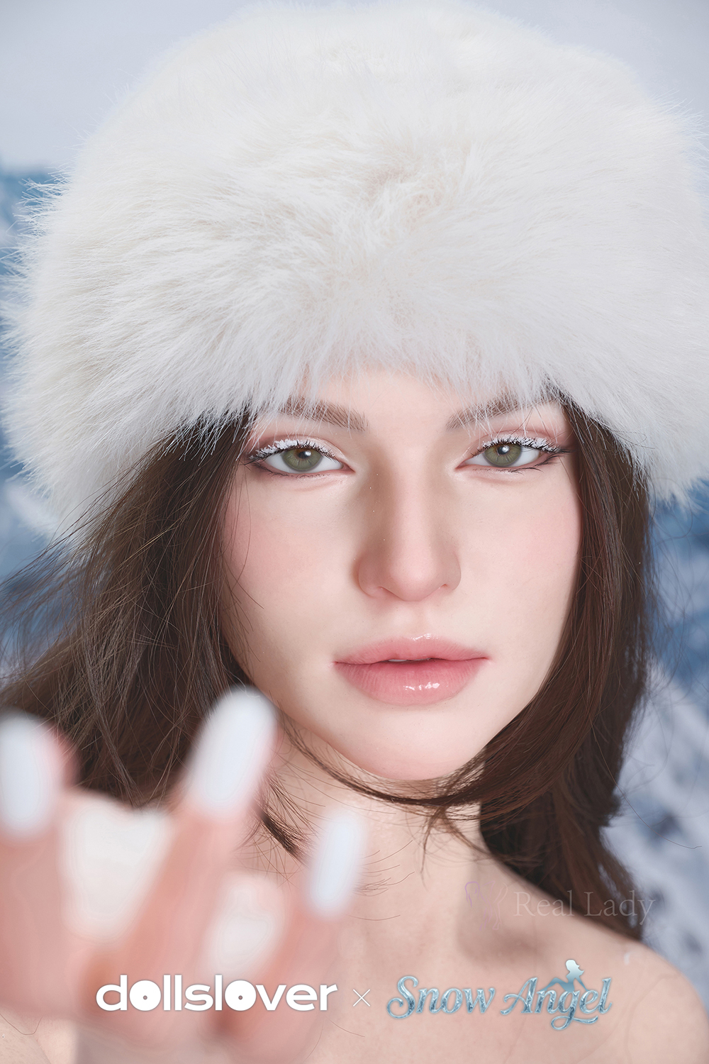 [Snow Angel-Arctic Warrior]170cm E-Cup Silicone Sex Doll – Helena Natural