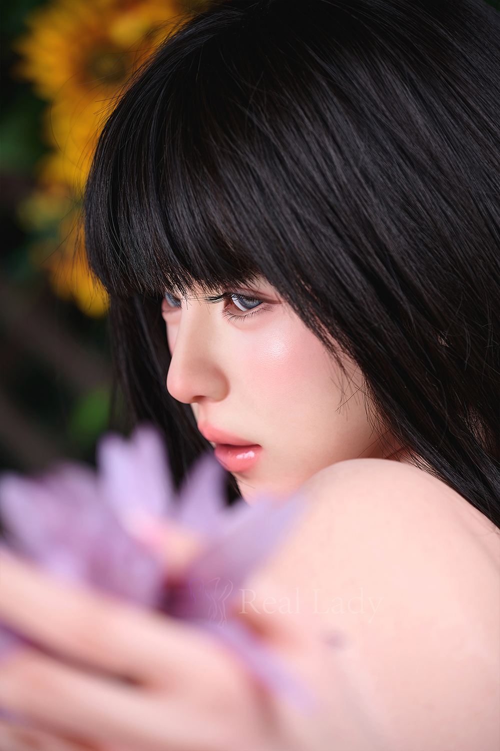 150cm E-Cup Silicone Sex Doll – Viola Bloor | Petite Elegance, Realistic Silicone Touch