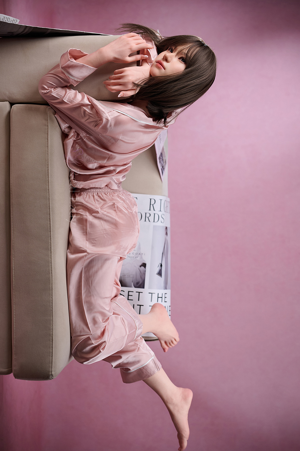 150cm E-Cup Silicone Sex Doll – Trinelle Premium 150cm Life-Size Silicone Female Doll with Busty Body and Natural Skin Tone – Realistic Luxury Model