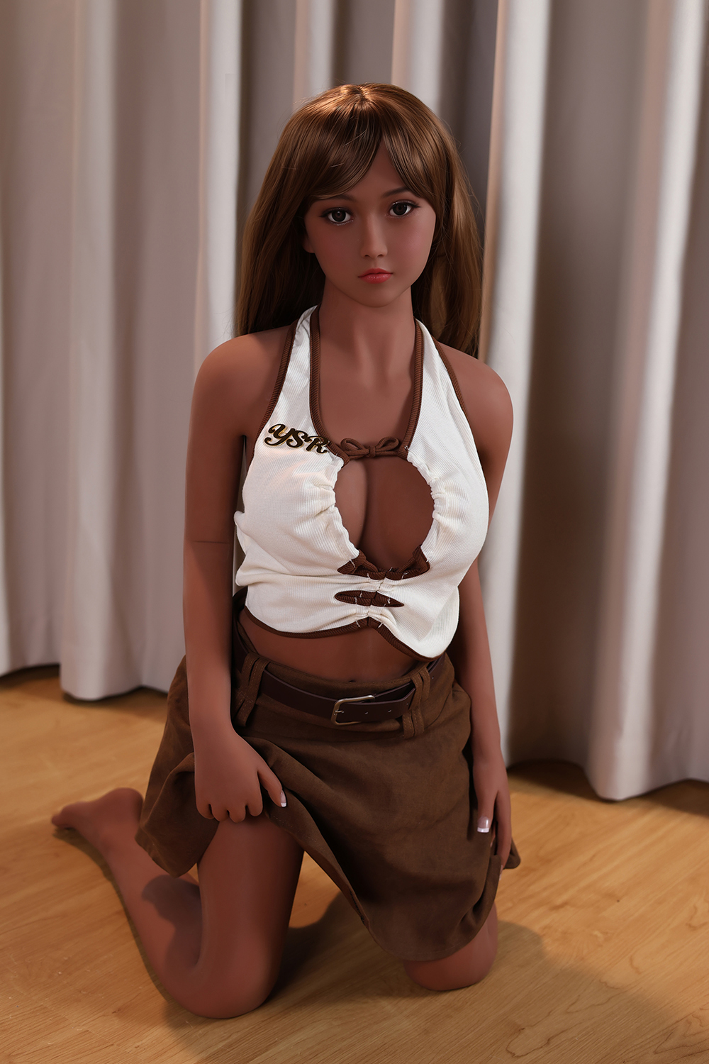 168cm D-Cup TPE Sex Doll - Zaya Morin | Lifelike Curves & Dark Skin Tone | Budget-Friendly