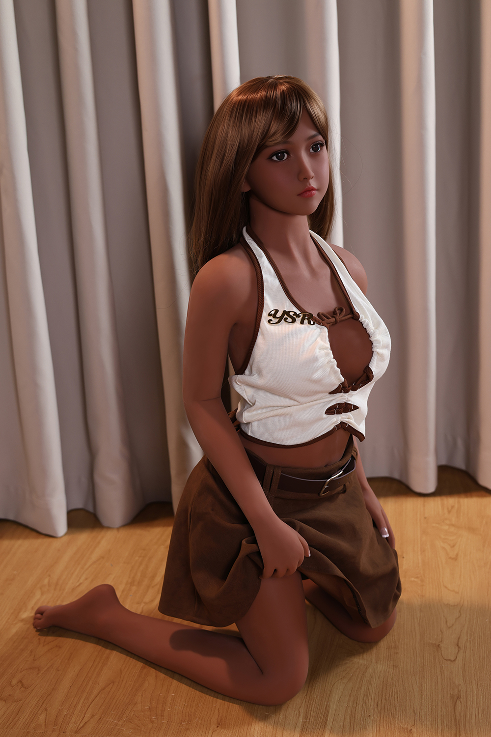 168cm D-Cup TPE Sex Doll - Zaya Morin | Lifelike Curves & Dark Skin Tone | Budget-Friendly