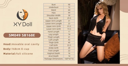168cm E-Cup Silicone Sex Doll - Emiliana-DollsLover Official Store