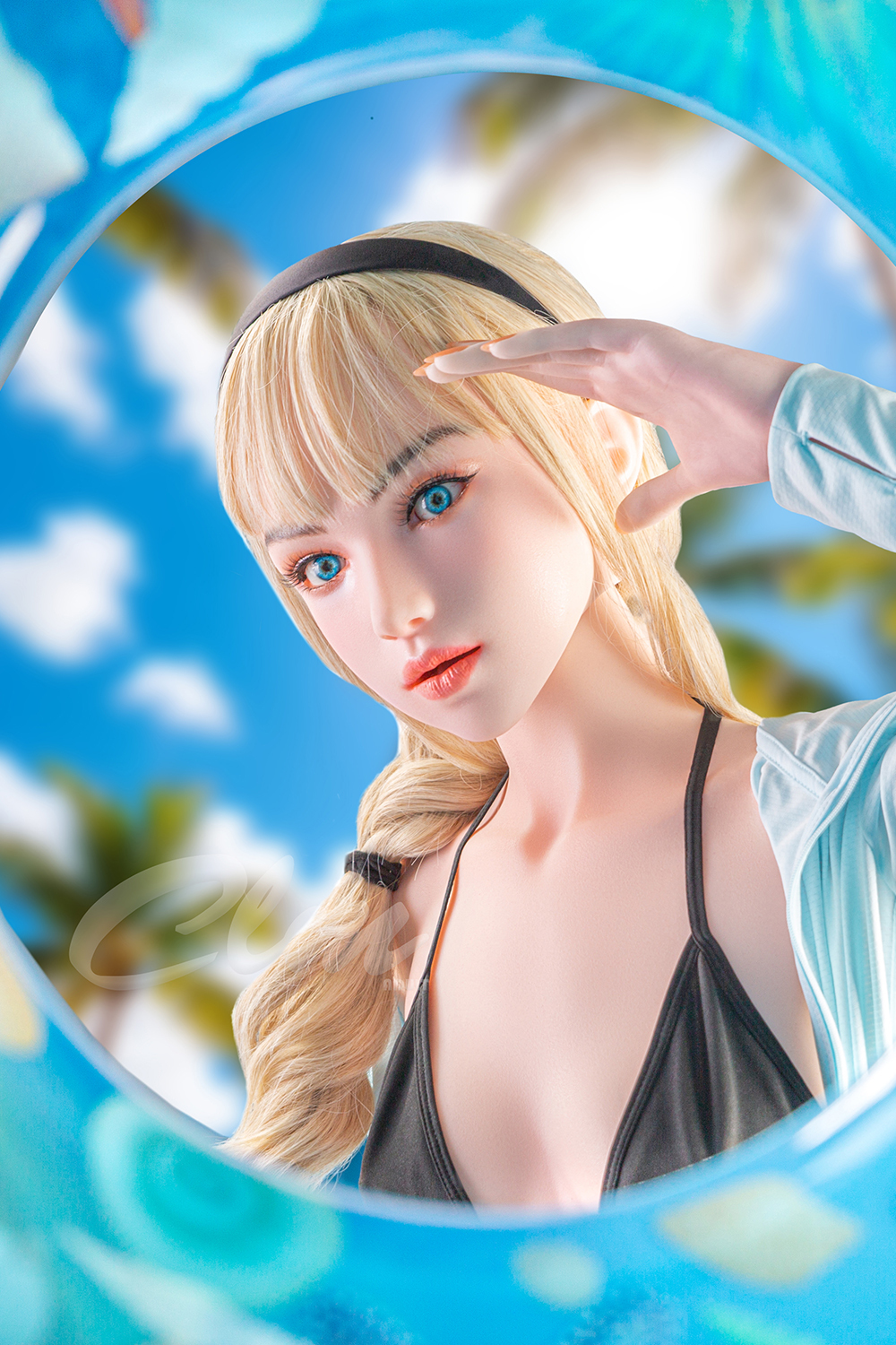 157cm C-Cup Silicone Sex Doll - Solvina Sunny Sex Doll | Adorable Silicone Companion with Cheerful Personality