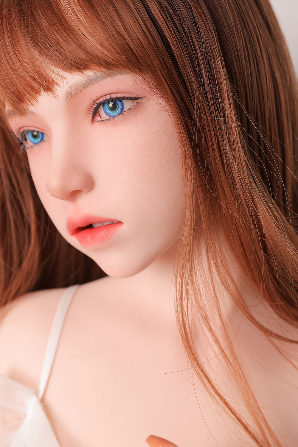 160cm A-Cup Silicone Sex Doll - Yvalia Petite Silicone Love Doll with Innocent Charm