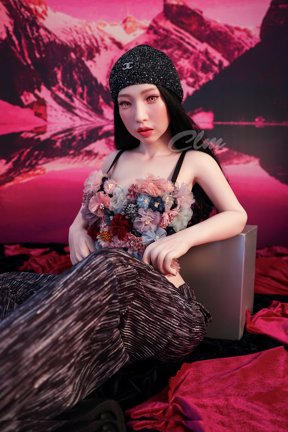 160cm A-Cup Silicone Sex Doll - Ravella Petite Silicone Companion with Glass Skin & Youthful Vibes