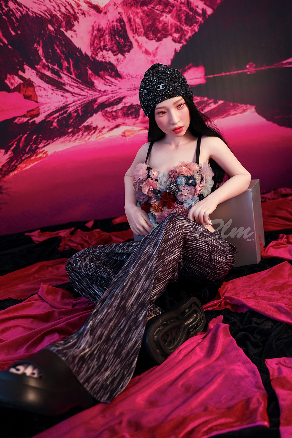 160cm A-Cup Silicone Sex Doll - Ravella Petite Silicone Companion with Glass Skin & Youthful Vibes