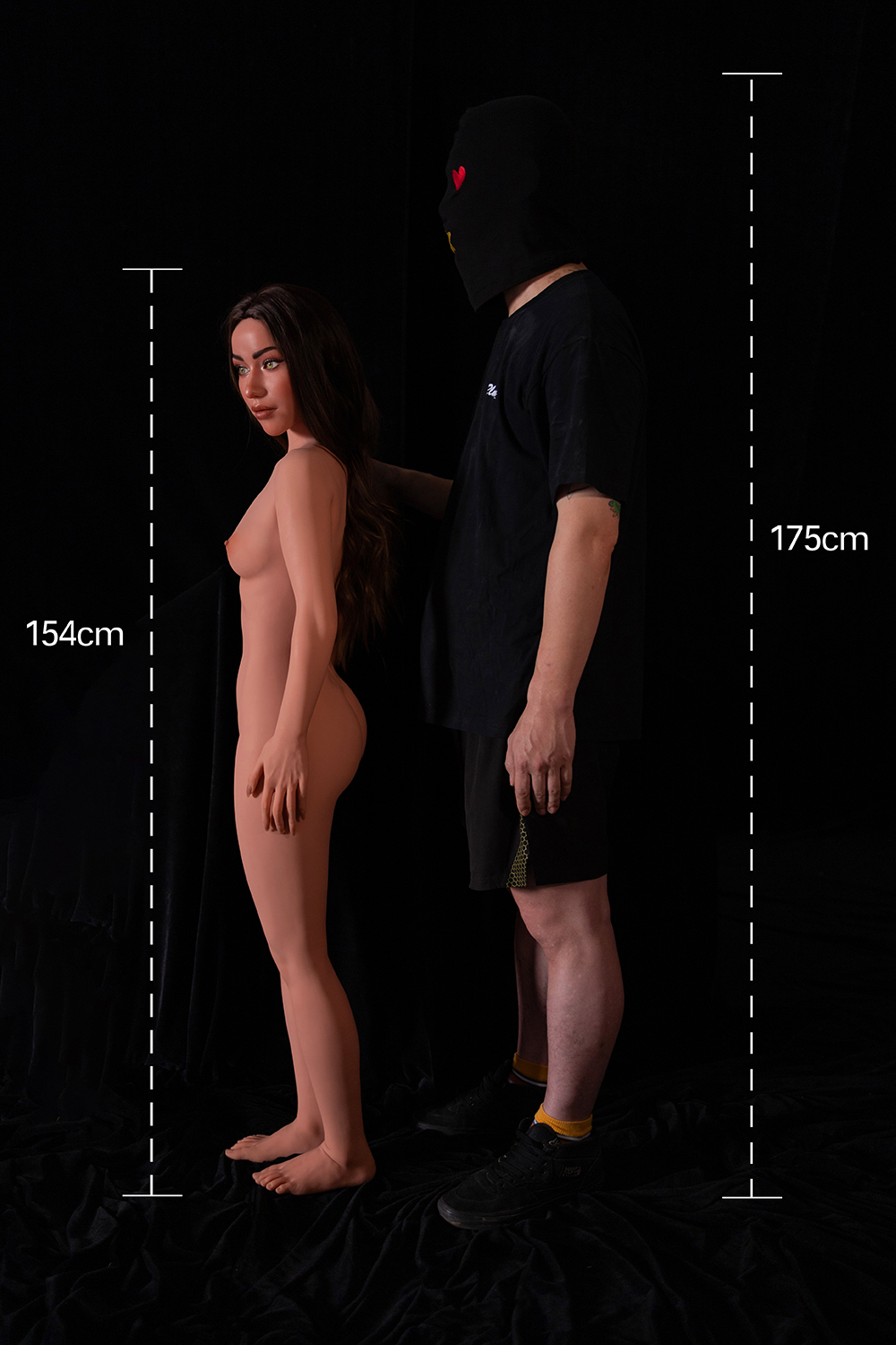 154cm B-Cup Silicone Head Sex Doll - Laelia | Petite Beauty, Lifelike Silicone Detail