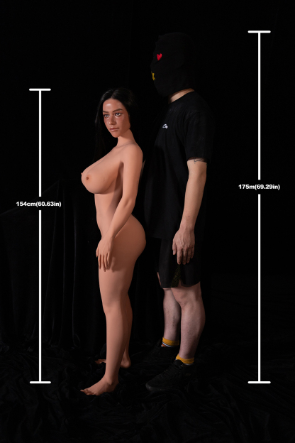 154cm L-Cup Silicone Head Sex Doll - Sela Corin-DollsLover Official Store