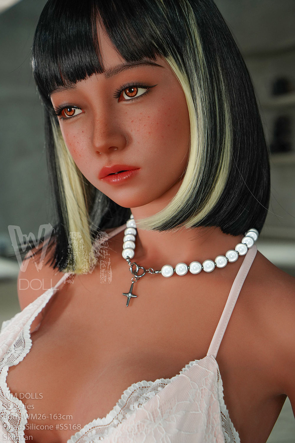 163cm/5ft4 D-Cup Silicone Head Sex Doll – Elisabetta | Realistic Touch, Premium Silicone Experience