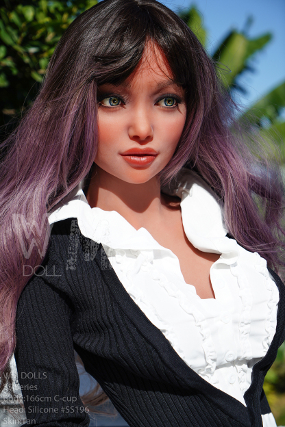 166cm/5ft5 C-Cup Silicone Head Sex Doll - Lydiana-DollsLover Official Store