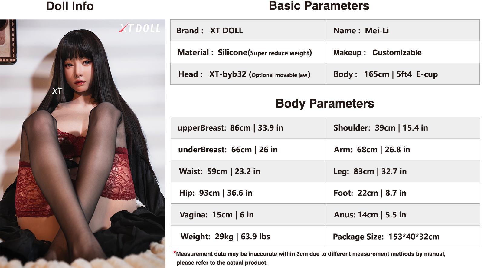 165cm E-Cup Silicone Sex Doll - Vicky Betsy