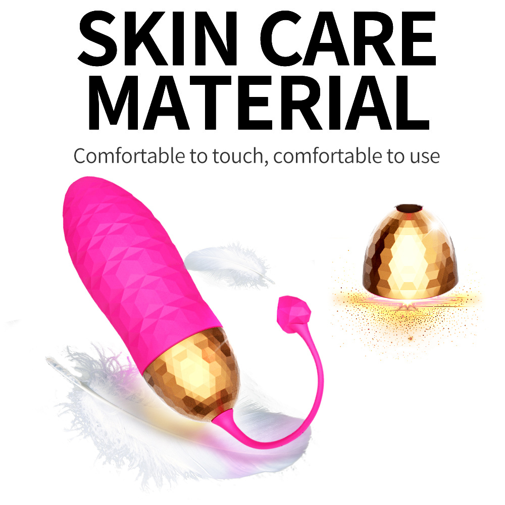 Yeain Colorful Diamond Vibrating Egg - Remote Control