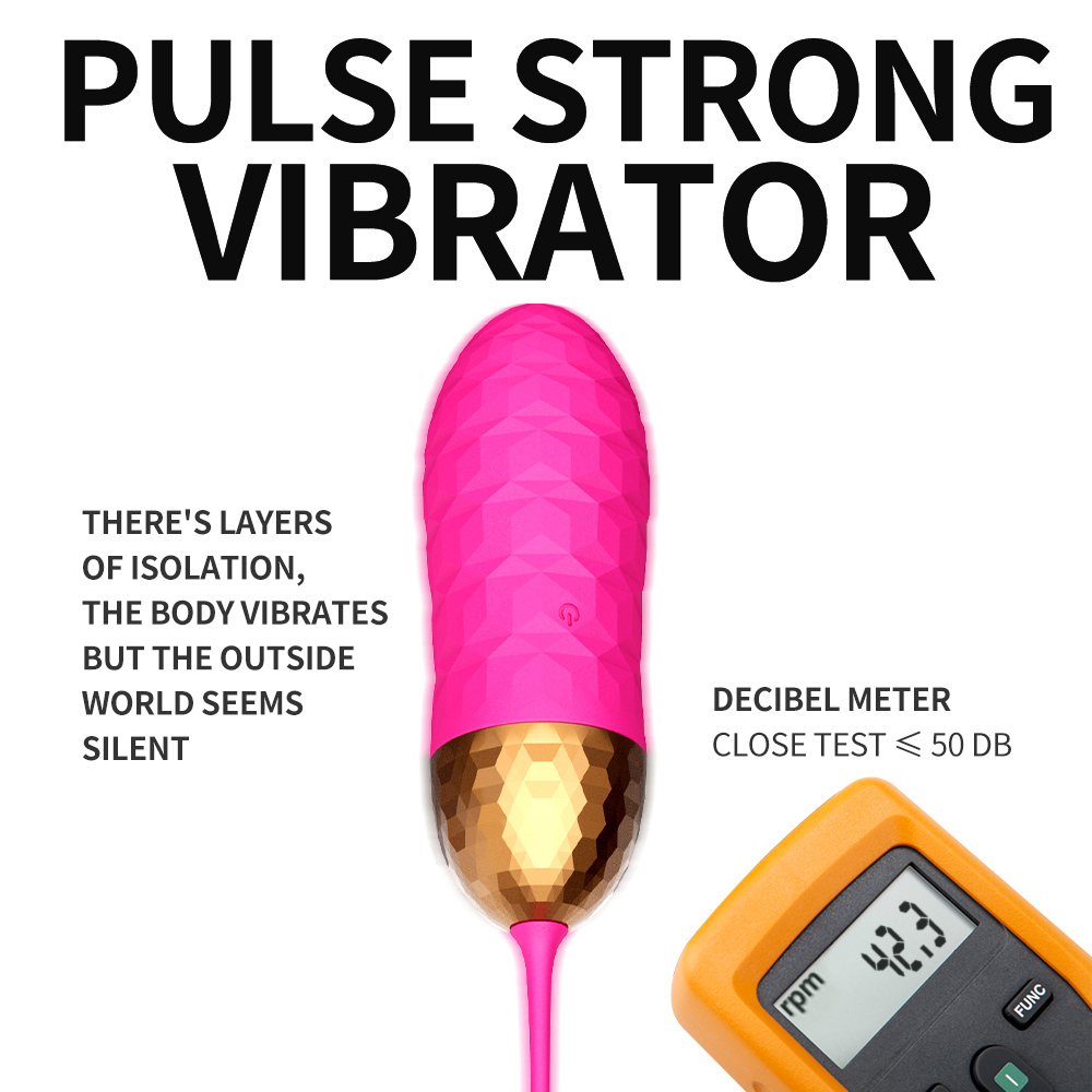Yeain Colorful Diamond Vibrating Egg - Remote Control