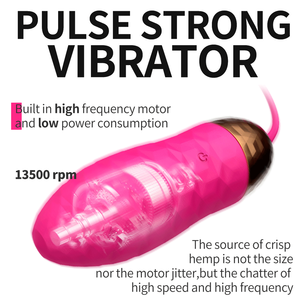 Yeain Colorful Diamond Vibrating Egg - Remote Control