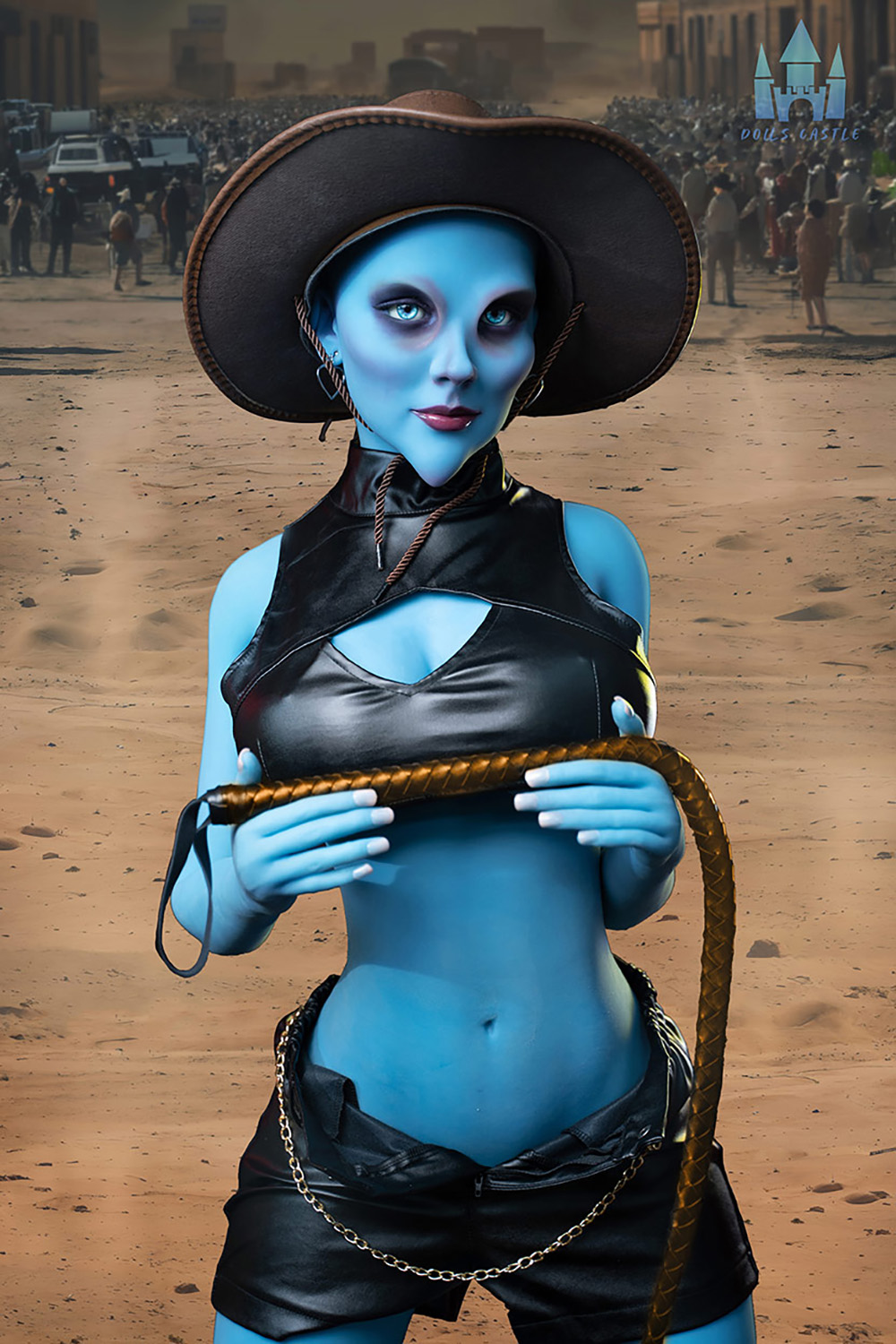 170cm G-Cup TPE Sex Doll - Luthira Life-Size Sci-Fi Alien Doll, Mature Look, Curvy TPE Body