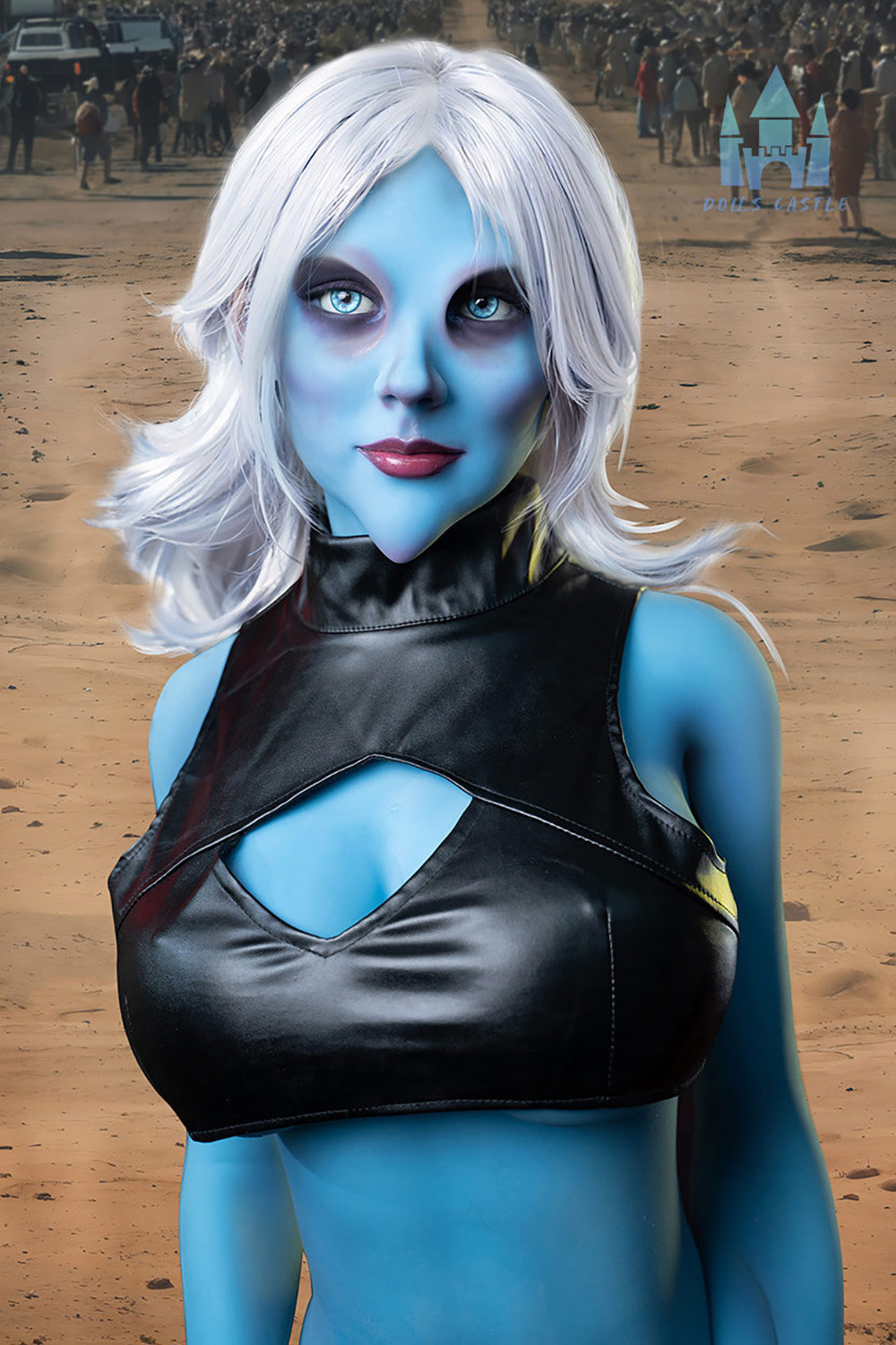 170cm G-Cup TPE Sex Doll - Luthira Life-Size Sci-Fi Alien Doll, Mature Look, Curvy TPE Body