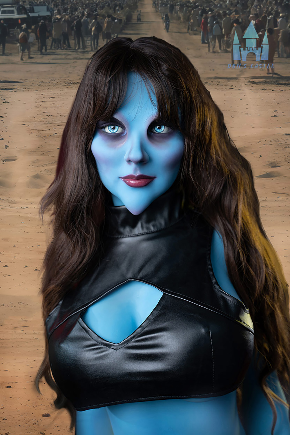 170cm G-Cup TPE Sex Doll - Luthira Life-Size Sci-Fi Alien Doll, Mature Look, Curvy TPE Body