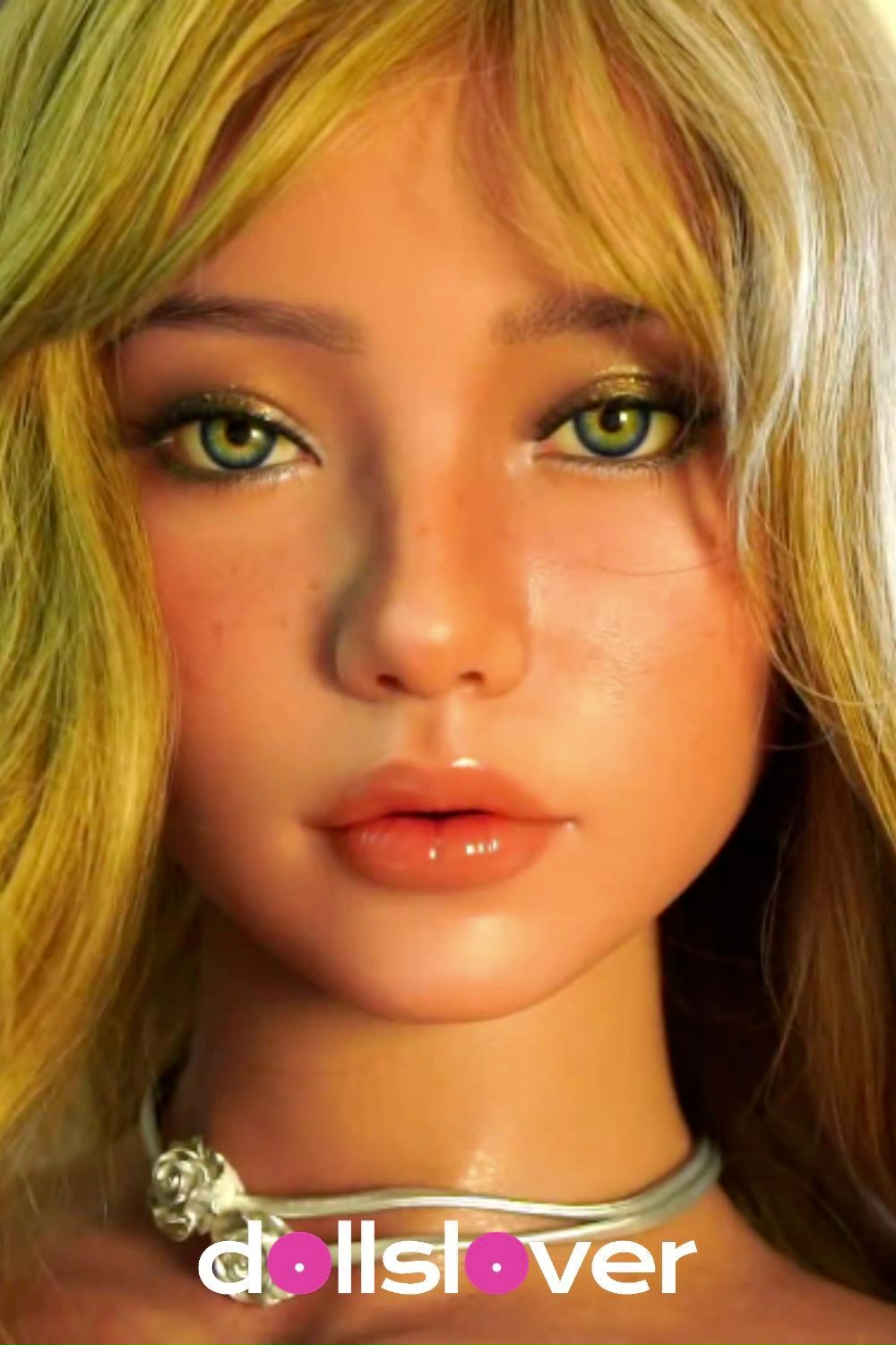 164cm C-Cup Silicone Sex Doll - Salynne Premium Silicone Doll with Large Breasts and Tan Skin Tone