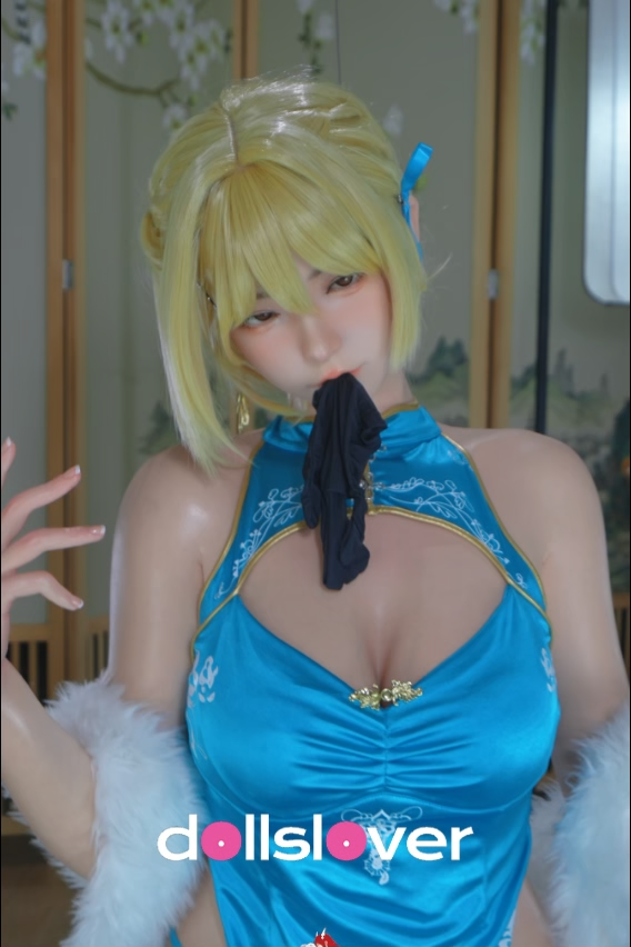 160cm F-Cup Silicone Sex Doll - Lynn Eddie | Anime Fantasy Look, Lifelike Silicone Appeal