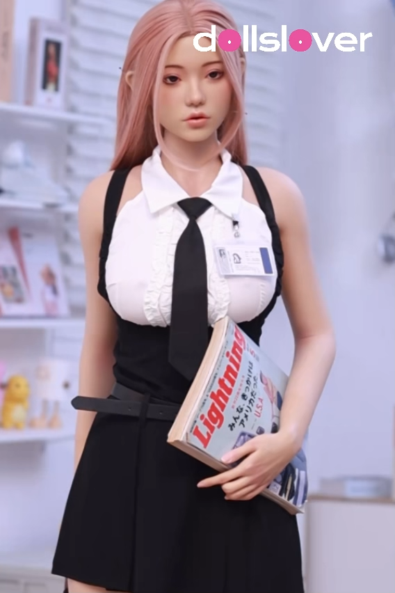 163cm D-Cup Silicone Sex Doll - Azrielle Busty Silicone Goddess, Ultra-Soft Touch & Golden Ratio Body