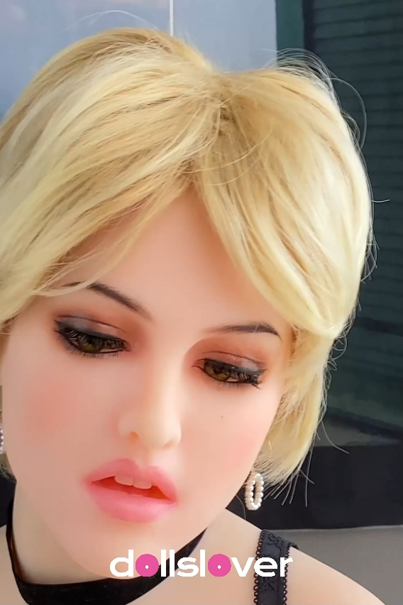 158cm D-Cup Silicone Head Sex Doll - Nymelra | Blonde Beauty, European Elegance, Real Feel