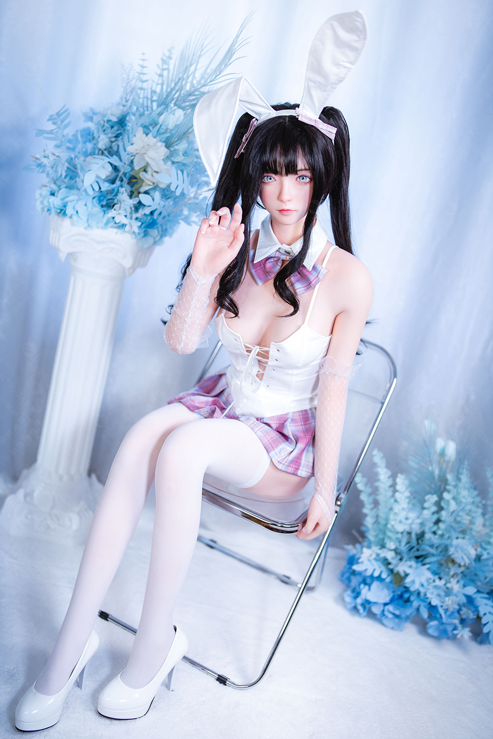 158cm D-Cup Silicone Sex Doll - Cassaria Soft Silicone Sex Doll with Skin-Like Touch Sensation