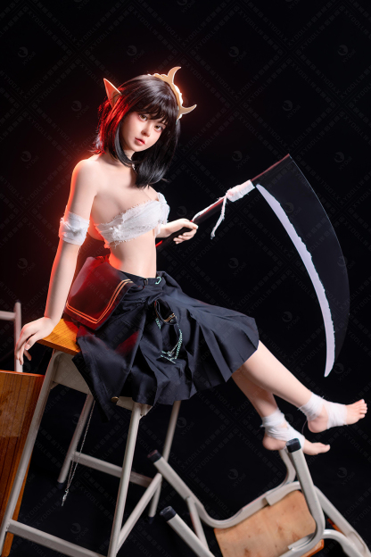 150cm  Silicone Realistic Cute Black Hair Sex Doll - Kaevira for Sale | DollsLover Official Store | Qita Doll
