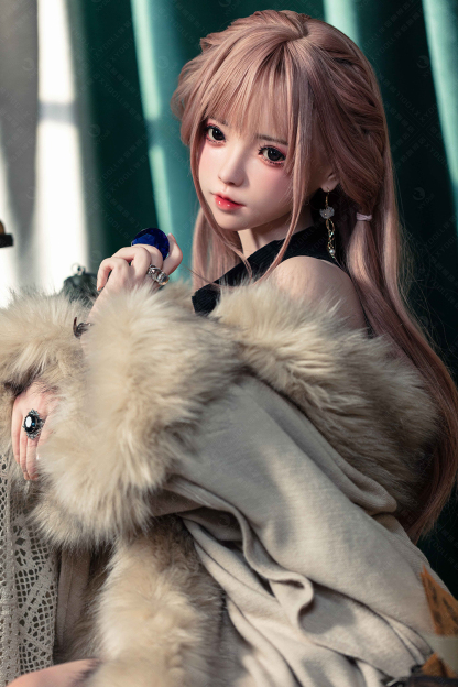 150cm C-Cup Silicone Lifelike Adorable Pink Hair Sex Doll - Lurelle for Sale | DollsLover Official Store | Qita Doll
