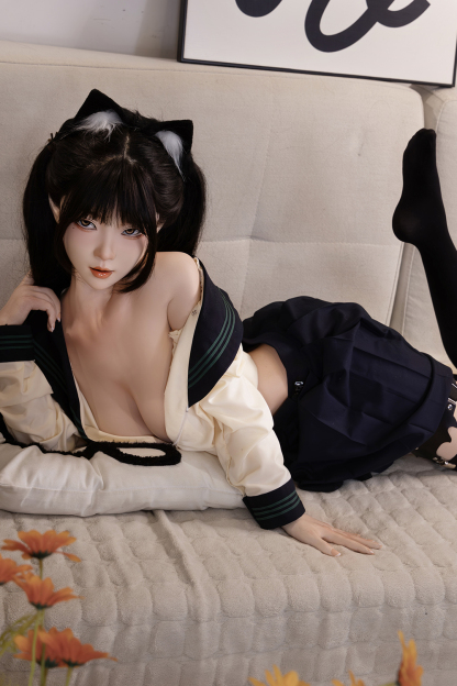 150cm C-Cup Silicone Luxury Cosplay Black Hair Sex Doll - Brelissa for Sale | DollsLover Official Store | Qita Doll
