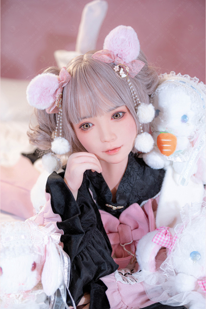 150cm C-Cup Silicone Lifelike Cosplay Pink Hair Sex Doll - Serina for Sale | DollsLover Official Store | Qita Doll
