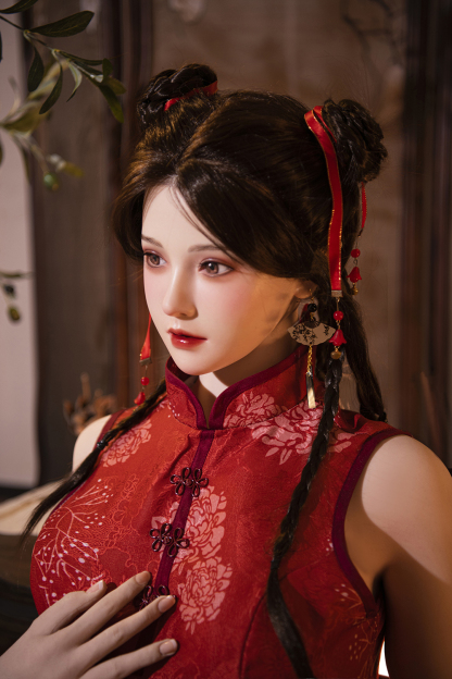 158cm D-Cup Silicone Sex Doll - Caelira-DollsLover Official Store