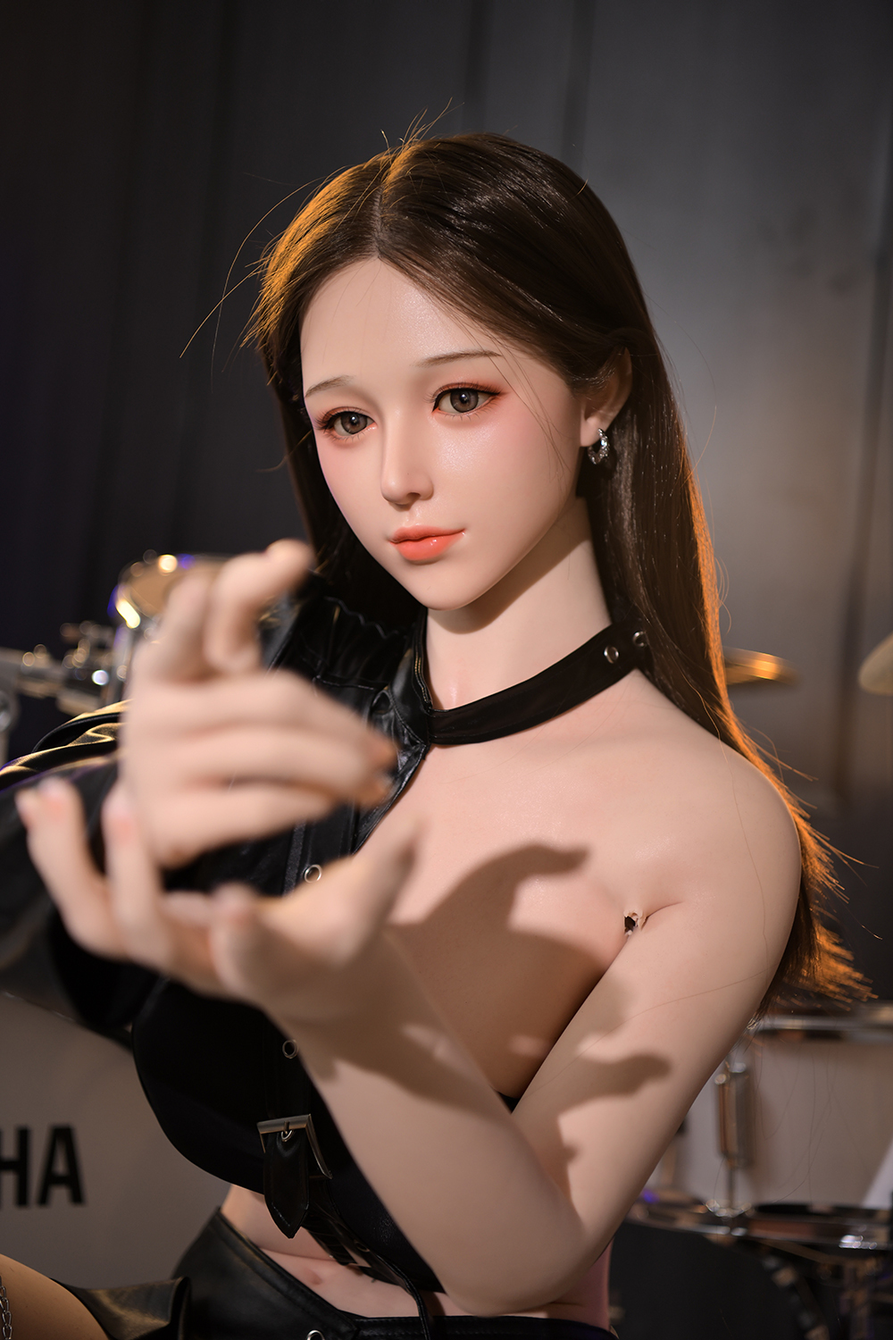 168cm D-Cup Silicone Sex Doll - Vania | Band Girl Cosplay, Realistic Silicone Craftsmanship
