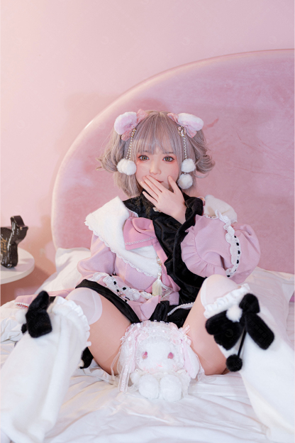 150cm C-Cup Silicone Lifelike Cosplay Pink Hair Sex Doll - Serina for Sale | DollsLover Official Store | Qita Doll
