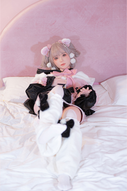 150cm C-Cup Silicone Lifelike Cosplay Pink Hair Sex Doll - Serina for Sale | DollsLover Official Store | Qita Doll
