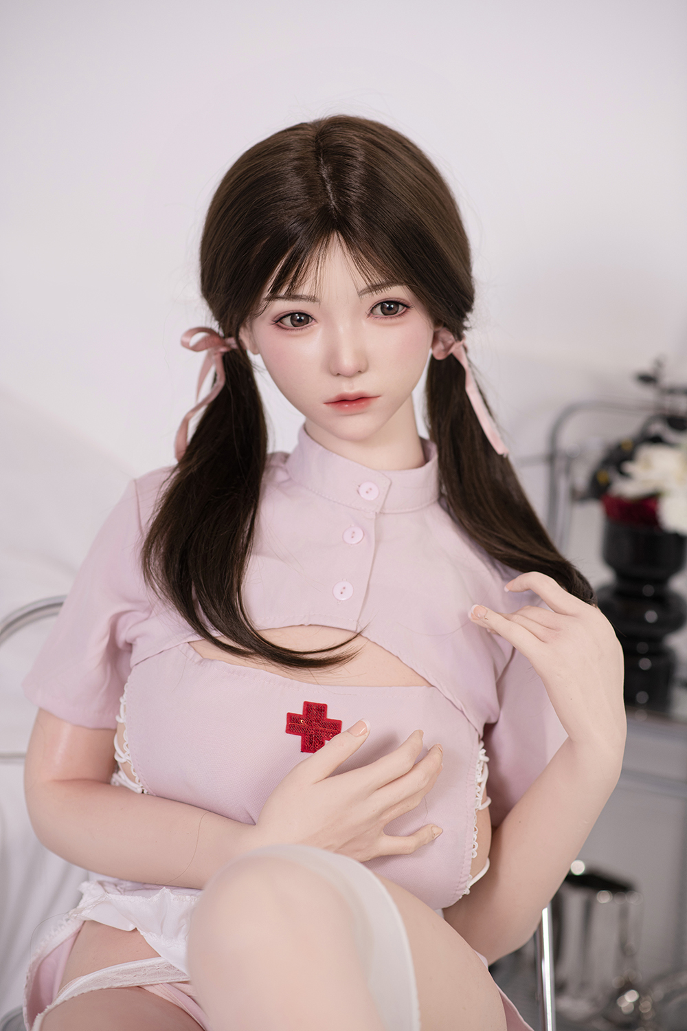 158cm D-Cup Silicone Sex Doll - Xavena High Safety Silicone Sex Dolls, Non-toxic & Body-Safe