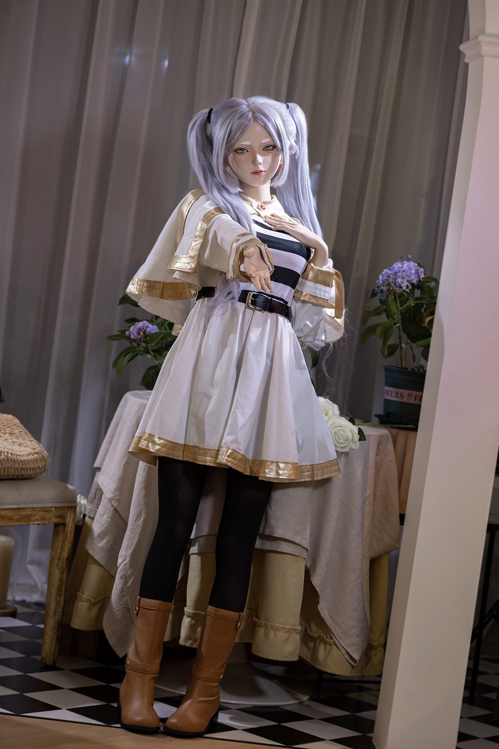 158cm D-Cup Silicone Sex Doll - Olyndra Tall Silicone Doll with Full Proportions