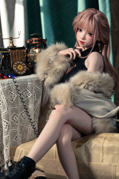 150cm C-Cup Silicone Lifelike Adorable Pink Hair Sex Doll - Lurelle for Sale | DollsLover Official Store | Qita Doll
